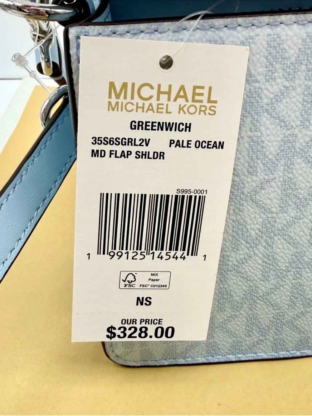 MICHAEL KORS Greenwich Medium Signature Logo Ombré Shoulder Bag Crossbody